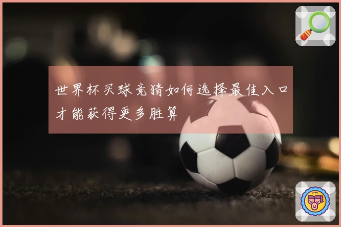 世界杯买球竞猜如何选择最佳入口才能获得更多胜算